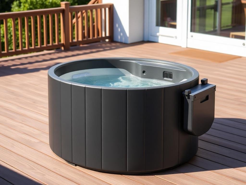 Cold Plunge Barrel cold plunge available in South Africa from Thermo Spa SA