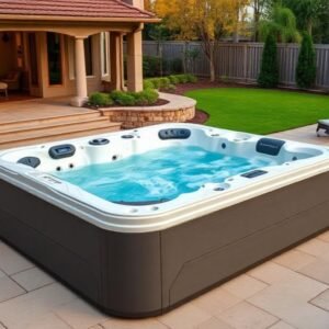 Family 8 swim spa available in South Africa from Thermo Spa SA