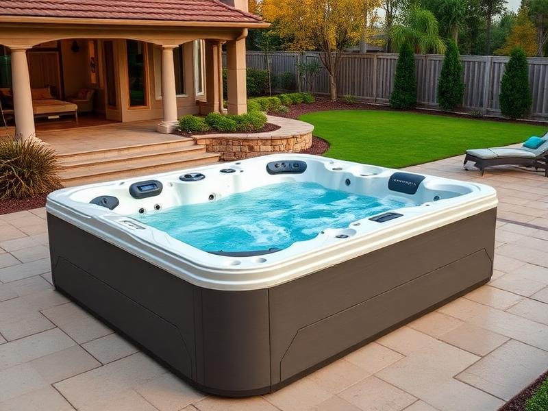 Family 8 swim spa available in South Africa from Thermo Spa SA