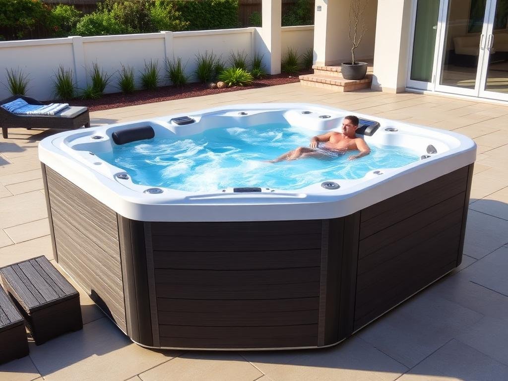 Grand 7 swim spa available in South Africa from Thermo Spa SA