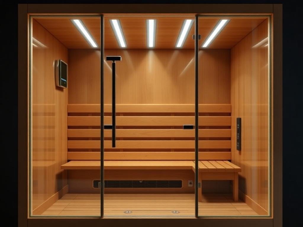 Infrared Wellness Cabin infrared sauna available in South Africa from Thermo Spa SA