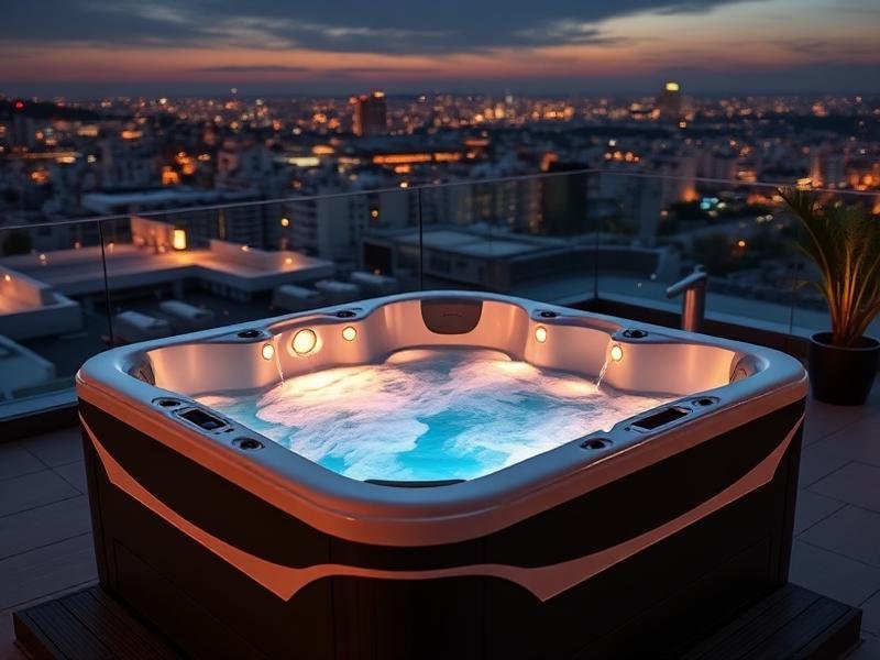 Luxury 6 spa bath available in South Africa from Thermo Spa SA