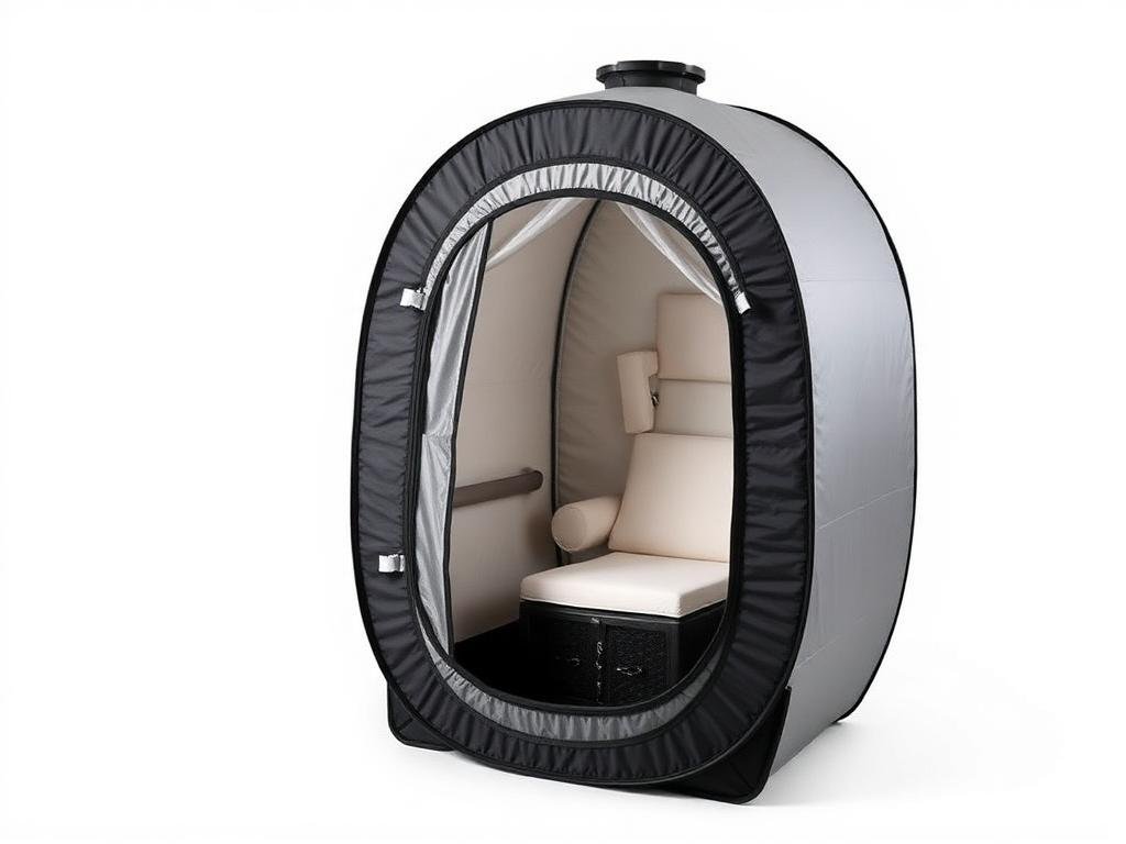 Portable Steam Cabin portable steam cabin available in South Africa from Thermo Spa SA